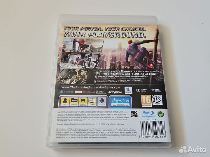 Новый Человек Паук PS3