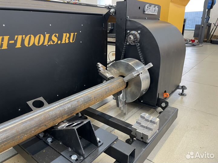 Станок труборез для обработки круглой трубы 40х430