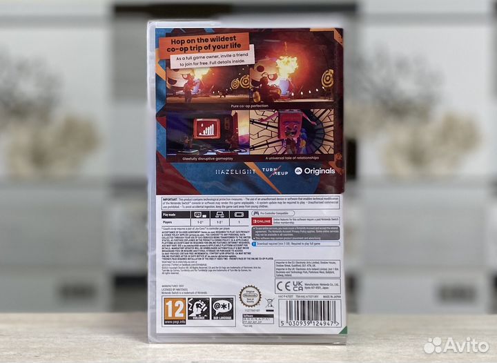 IT Takes Two (Новый Картридж) Nintendo Switch