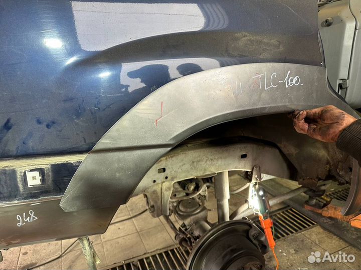 Toyota Cruiser 100 арки задних крыльев комплект