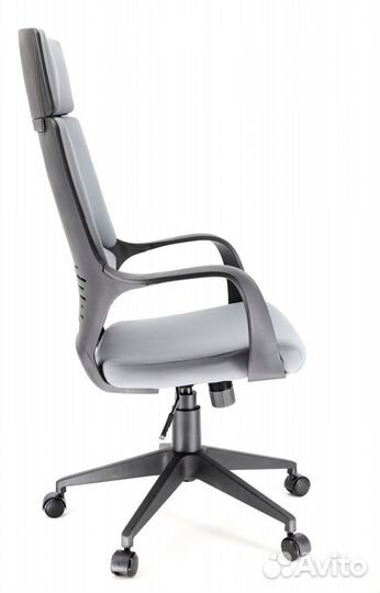 Кресло EverProf Trio Black TM Ткань Серый