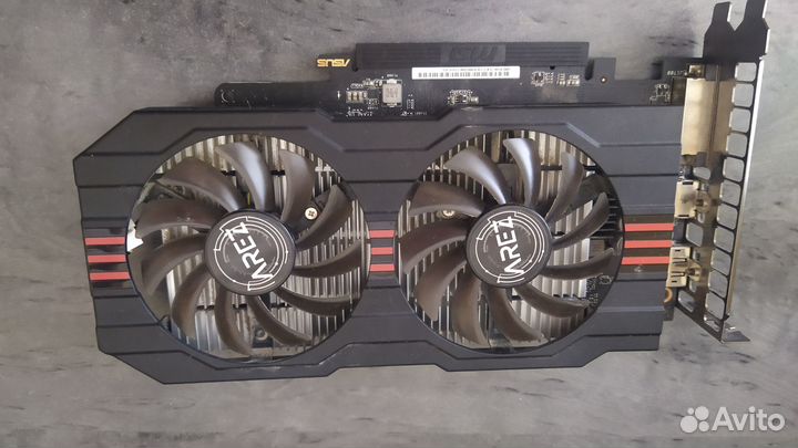 Видеокарта asus RX 560