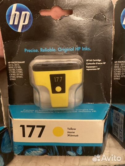 Картриджы на принтеры hp 9 шт