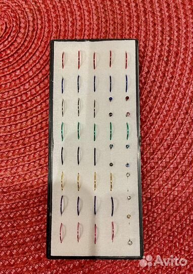 Серьги в нос, пирсинг, кольцо в нос