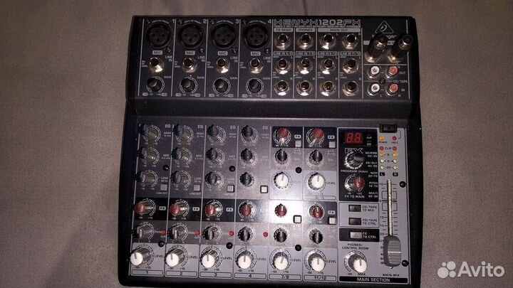Микшерный пульт behringer xenyx 1202 fx