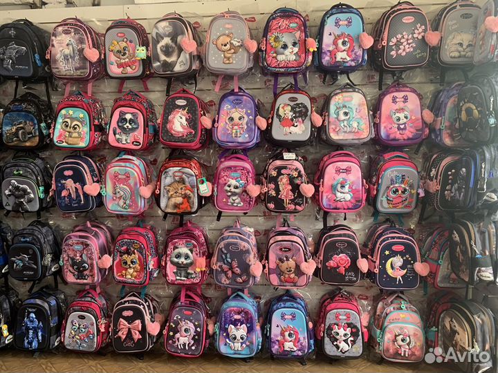 Рюкзаки Ортопедич. «Максим» для девочек. 1-6 кл