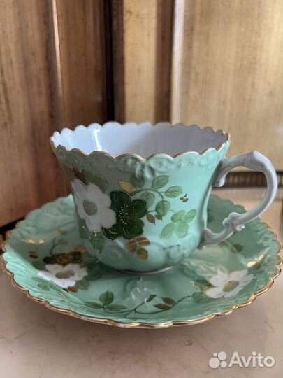 Большая чайная пара Дулево