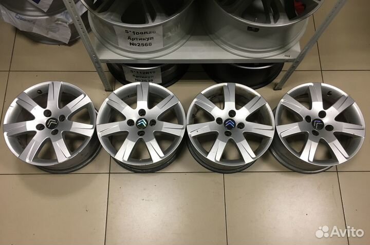 Диски Peugeot оригинал 4*108R16 №2877