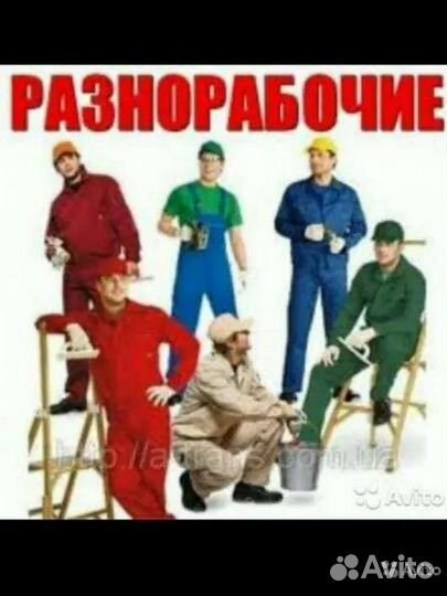 Грузчики разнорабочие
