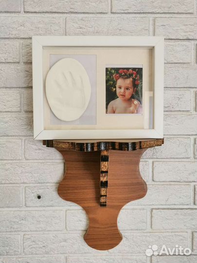 Полка настенная деревянная