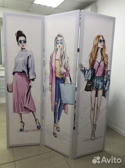 Ширма перегородка (авторская, в ед. экземпляре)