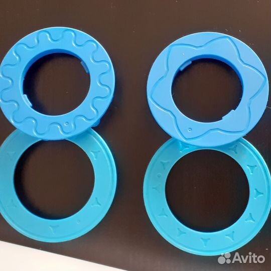 Tupperware Скалка с кольцами насадками