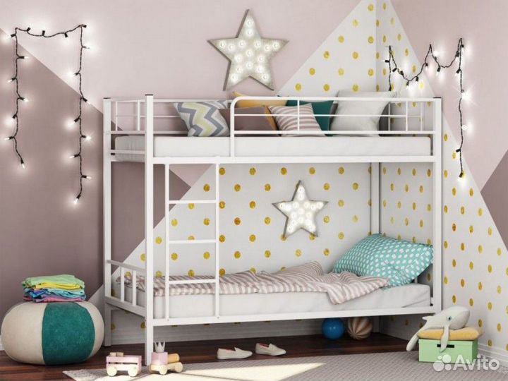 Кровать 2х-ярусная «Севилья-2» металлическая новая