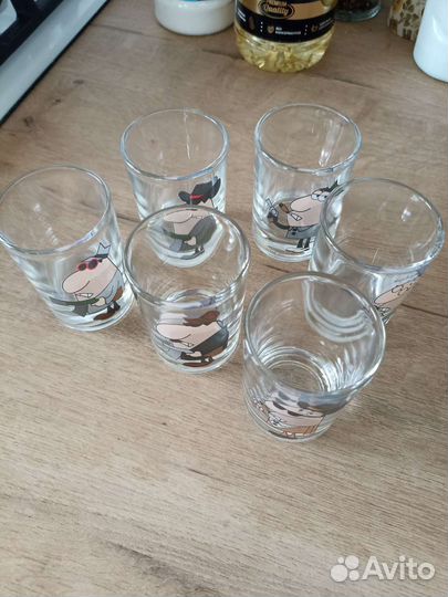 Стопки рюмки стекло