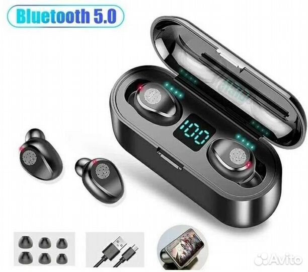 Беспроводные TWS-наушники F9