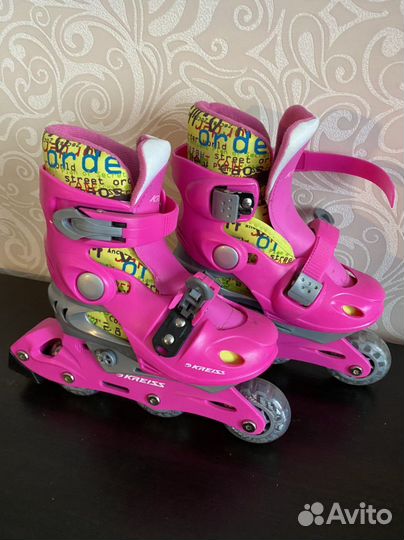 Ролики для девочки 26-29 размер