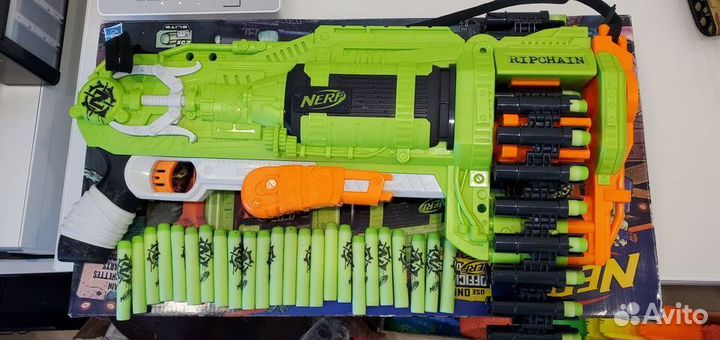 Бластер Hasbro Nerf Зомби Цепевик