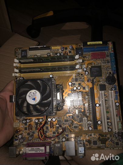 Материнская плата с процессором am3