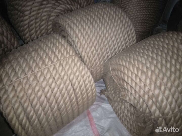 Джутовый канат 8мм 50м