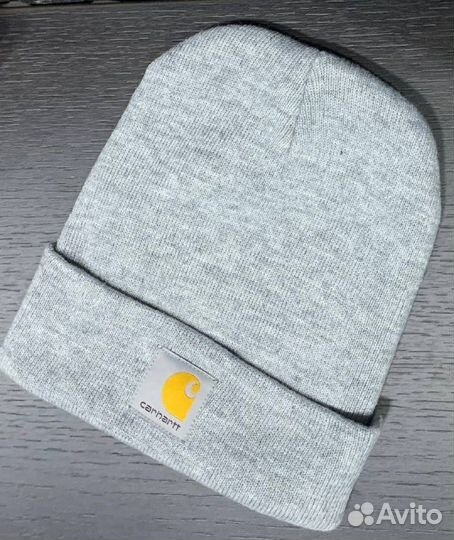 Шапка carhartt серая