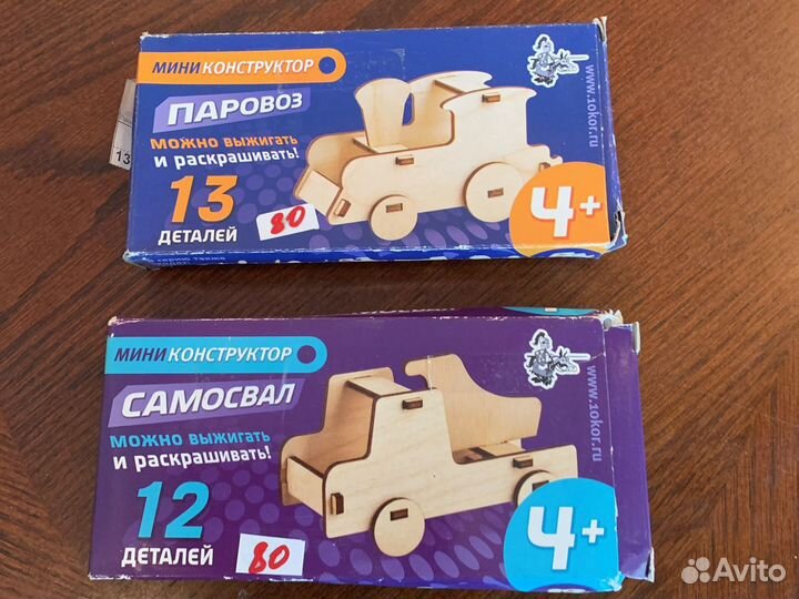 Коллекционные пазлы 3Д и модели 3D из дерева