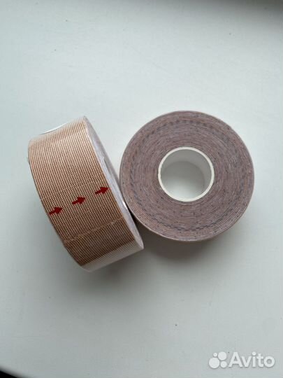 Кинезио тейпы 2шт шелковые