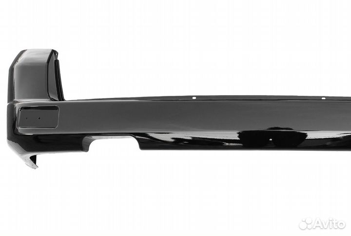 Бампер задний УАЗ Патриот с 2015 г. Чёрный AVM