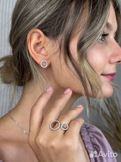 Серьги пусеты