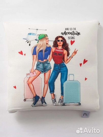 Подушка-плед 100x150 см