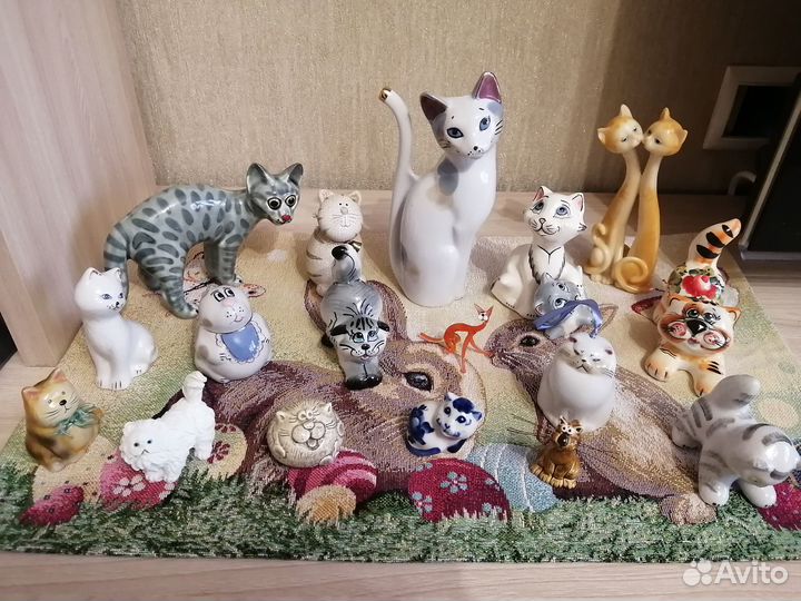 Фигурки котов и кошек 2 часть