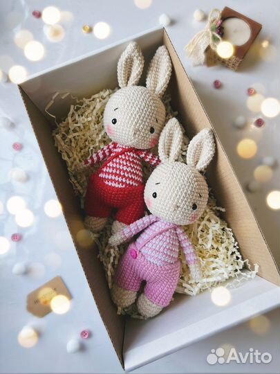 Вязаные игрушки ручной работы