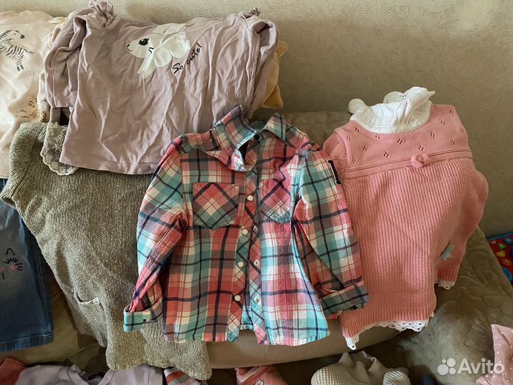 Пакет вещей для девочки 86 92