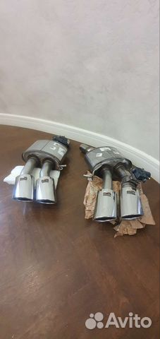 Оригинальный выхлоп audi s4/s5 a4/a5