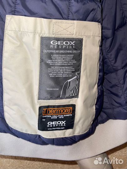 Куртка всепогодная теплая geox оригинал 58