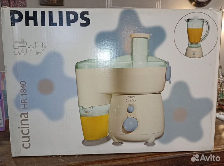 Соковыжималка + блендер (два в одном)