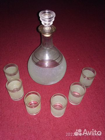 Графин с рюмками СССР