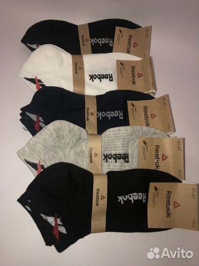 Носки reebok мужские 10 пар