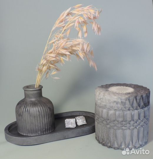 Подарочный набор декора из гипса