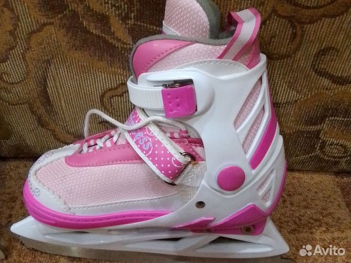 Коньки детские раздвижные 35-38