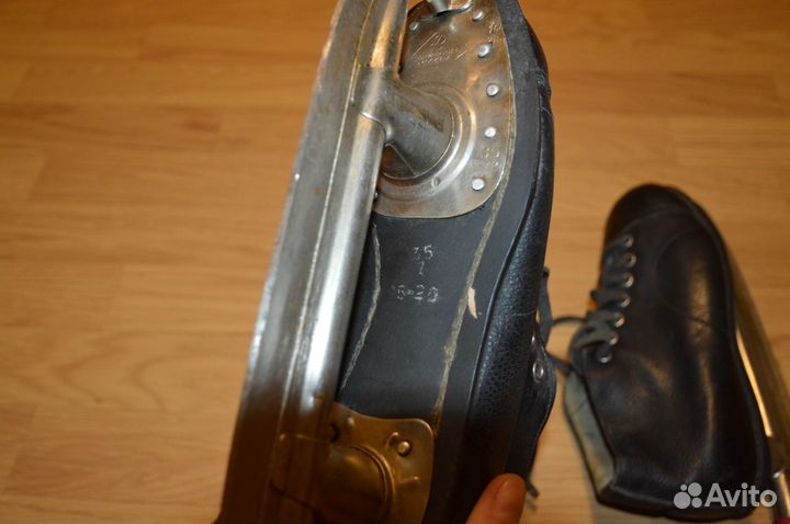 Коньки СССР кожа 35 размер