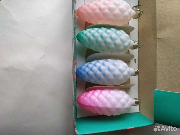 Елочные игрушки советские СССР