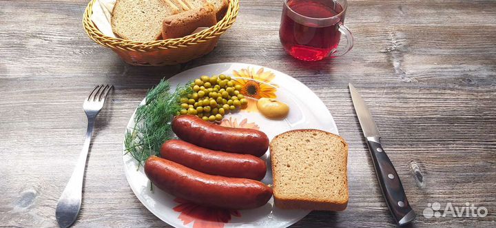 Сардельки домашние