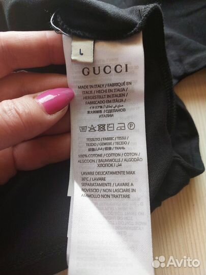 Футболка мужская gucci, М, L, XXL