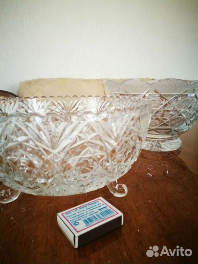 Салатник хрустальный, Вазы