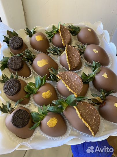 Клубника в шоколаде набор