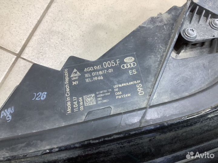 Фара левая Audi A6 C7 2011-2018