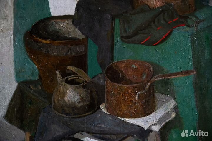 Зелёный натюрморт