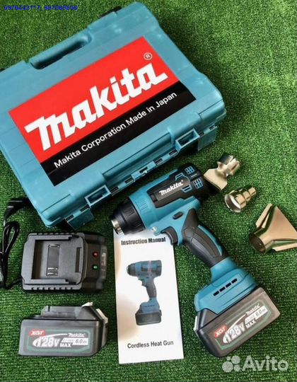 Фен строительный Makita аккумуляторный (Арт.74572)