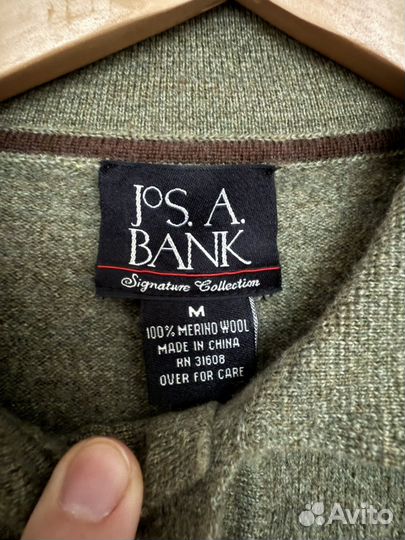 Свитер поло 100% шерсть мериноса