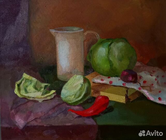 Натюрморт маслом